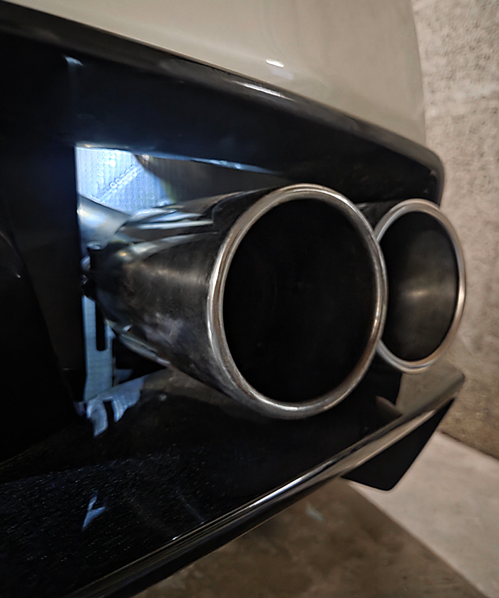 Quad Exhaust tips for Lamborghini Gallardo 2003-2008 LP570 Conversion - Image 5