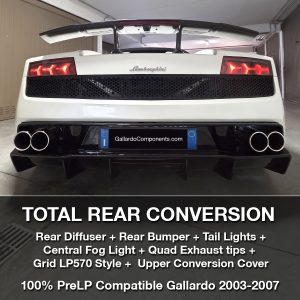02 - PreLP Gallardo Total Rear Conversion to LP570